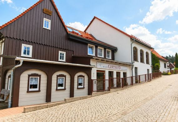 Haus Gertrud – historisches Fachwerkhaus der Familienferienstätte mit trockengelegtem Mauerwerk